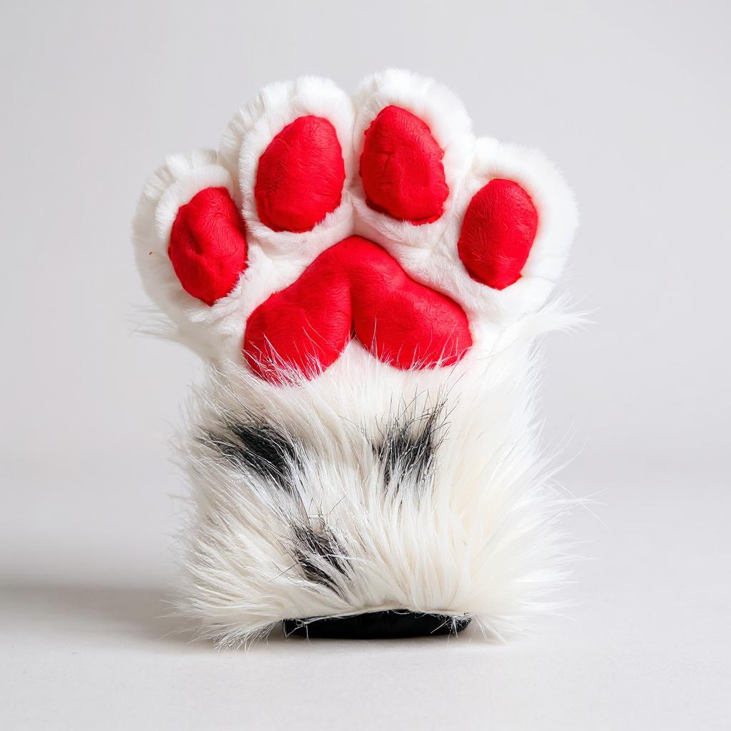 Dalmatian Inspired Paw Set