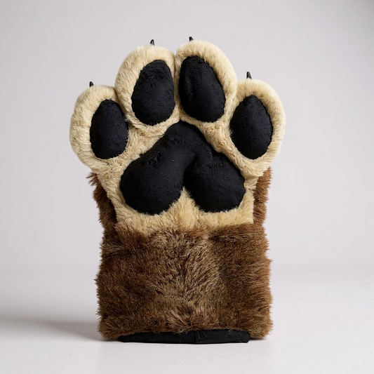 Brown & Beige Paws with Claws