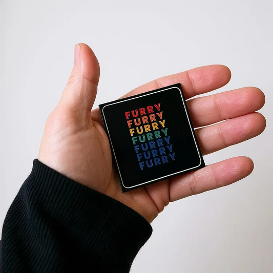 Furry Sticker