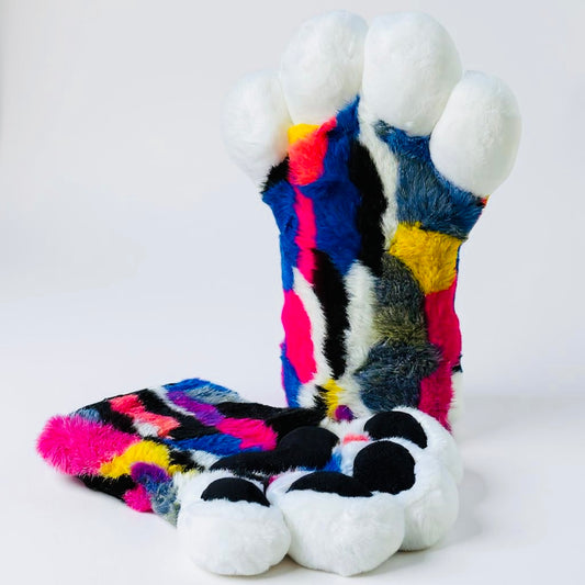 Multi-colored Paws